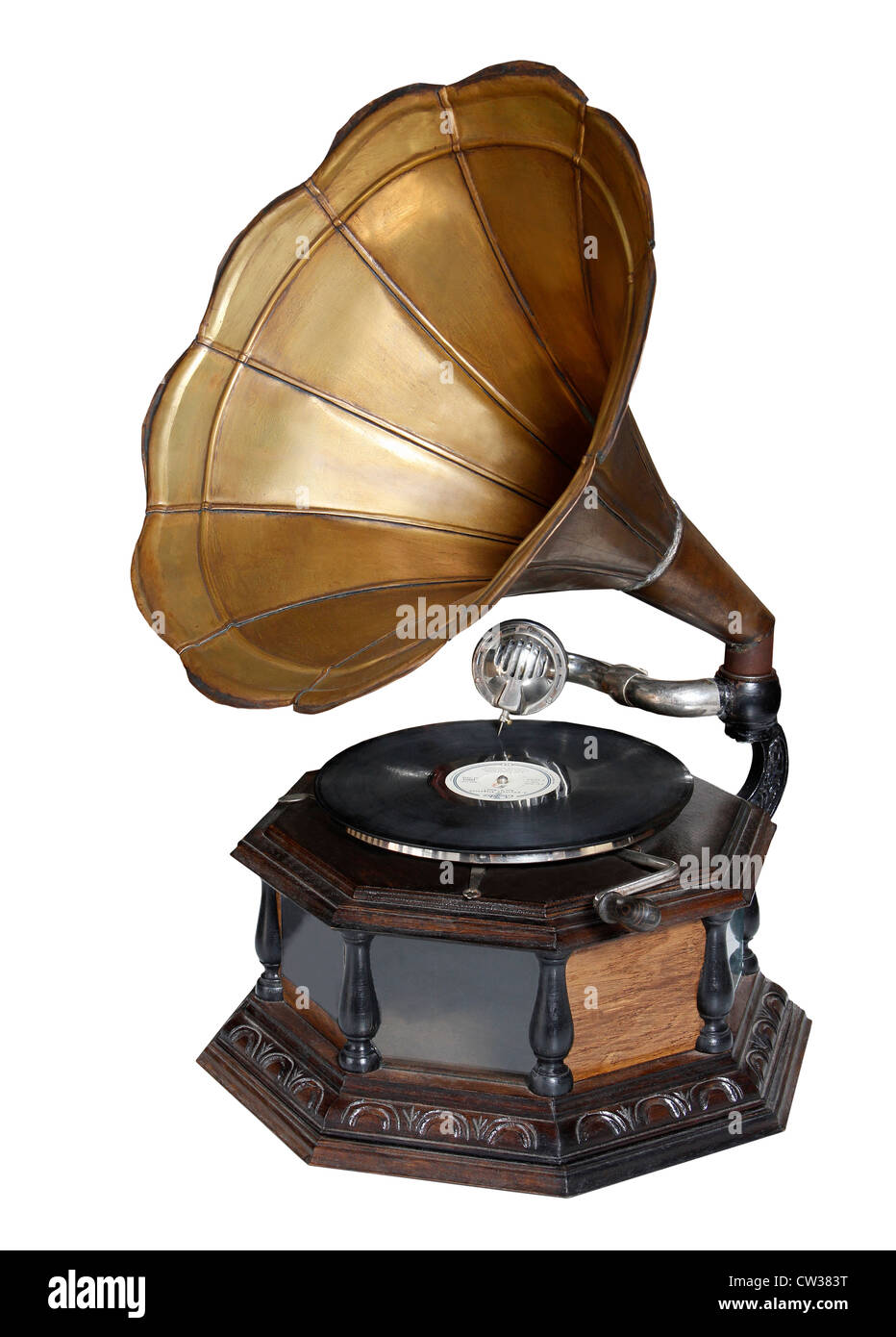 Old Megaphone Record Player