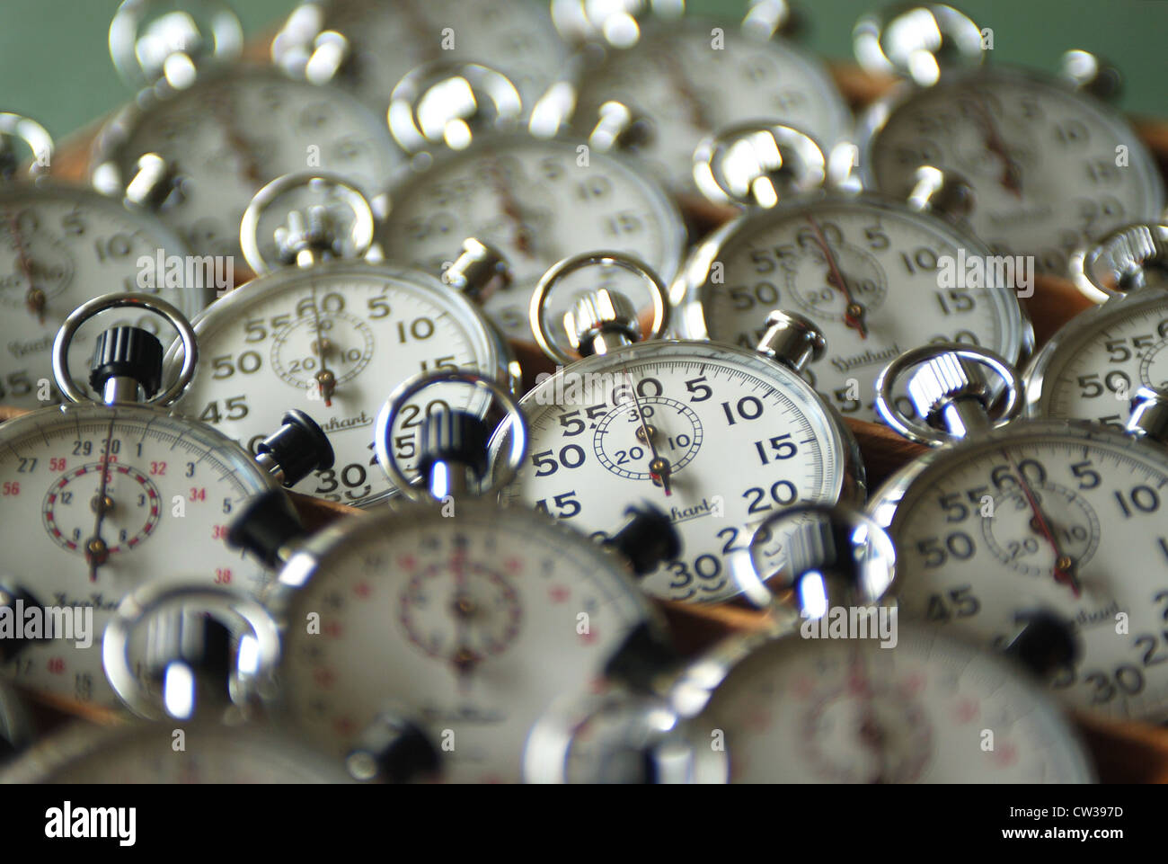 Hanhart watch factory in the Black Forest Stock Photo