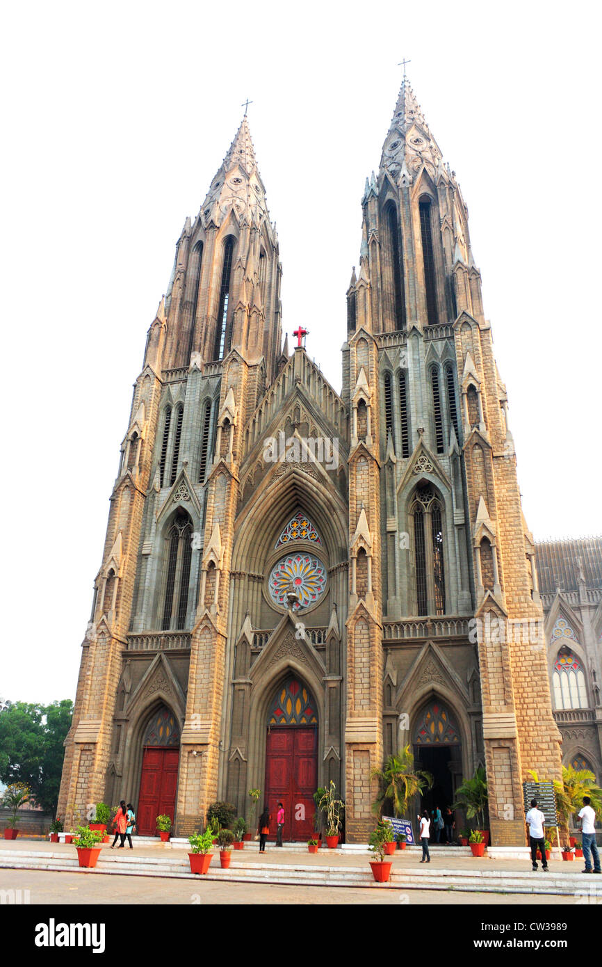 St. Philomena's Church, Mysore, karnataka state, India Stock Photo Alamy