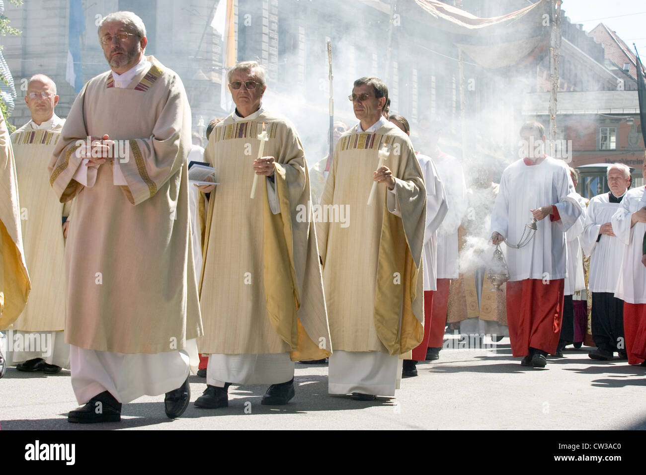 Munich - Spiritual dignitaries at parade Stock Photo