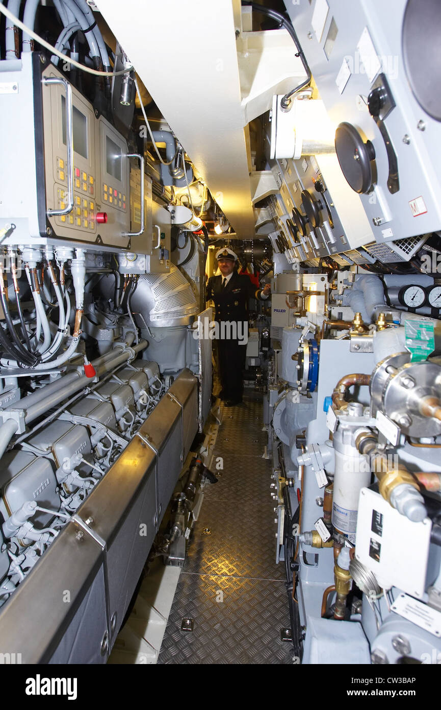 Fuel cell submarine U32 Stock Photo