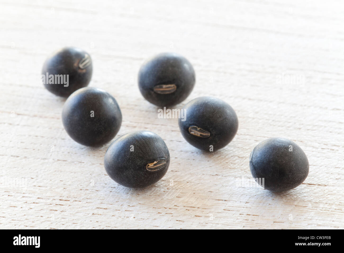 Black beans Stock Photo
