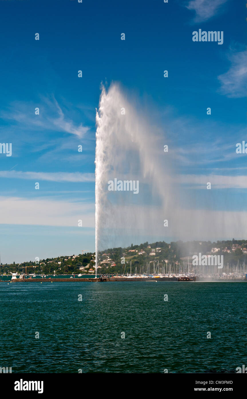 Geneva water jet hires stock photography and images Alamy