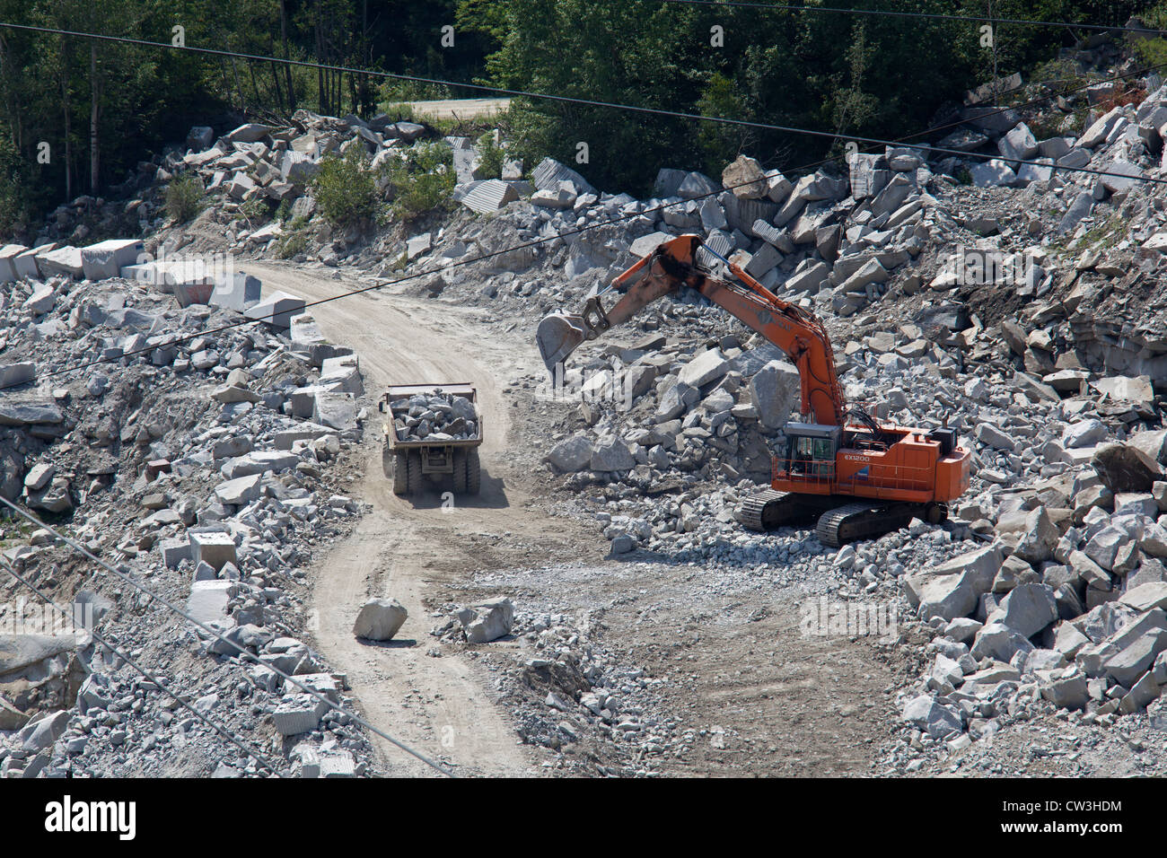 Graniteville, Vermont The Rock of Ages corporation's granite quarry
