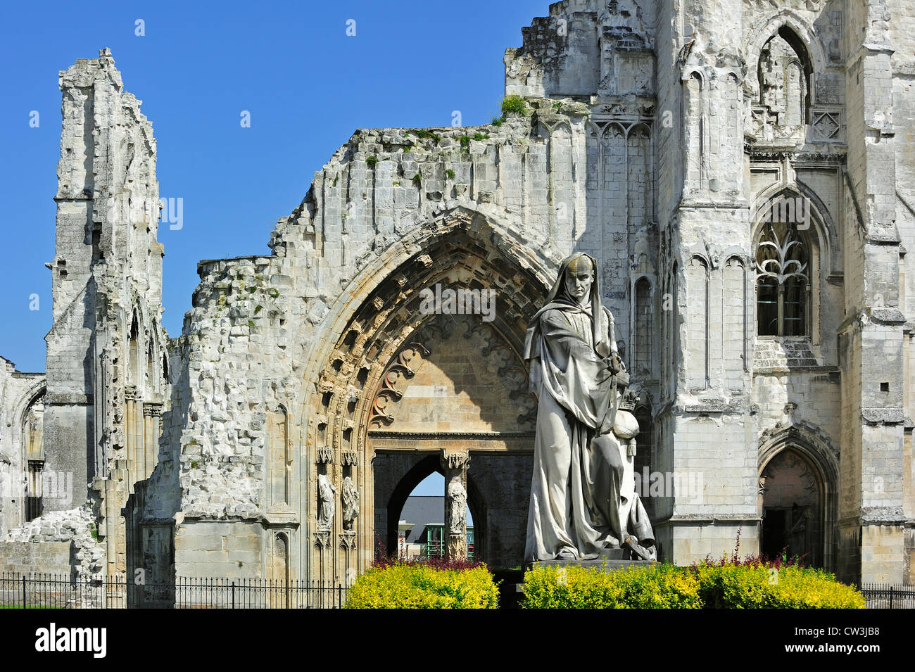 St bertin abbey ruin hi-res stock photography and images - Alamy
