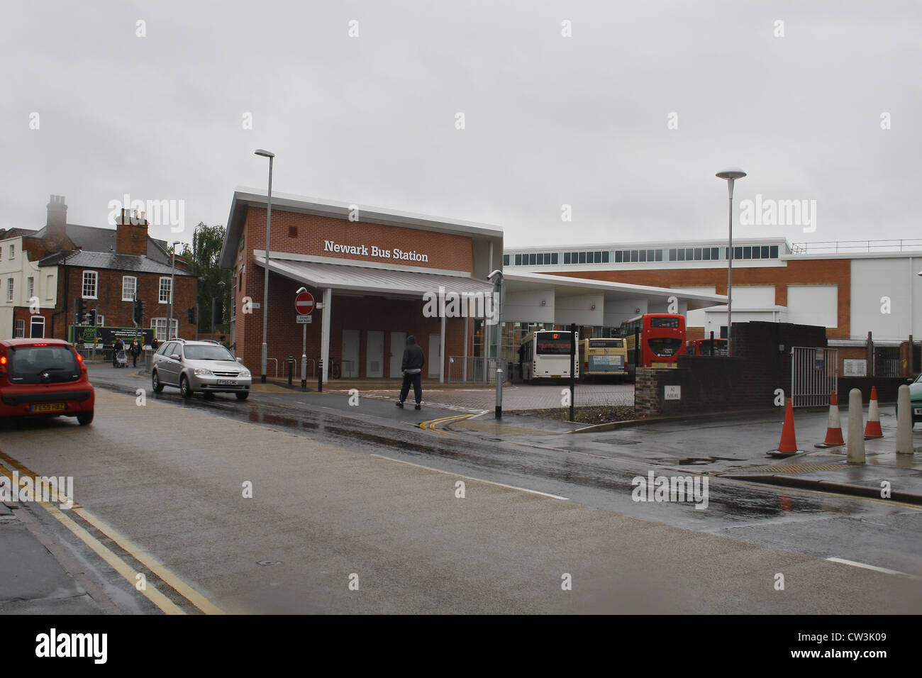 Newark Bus Station Newark-on-Trent, Newark, Nottinghamshire, England