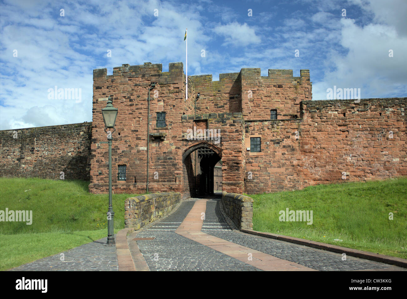 Carlisle Castle. Stock Photo