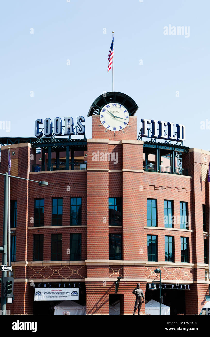 Coors Field, Denver, Colorado USA Stock Photo