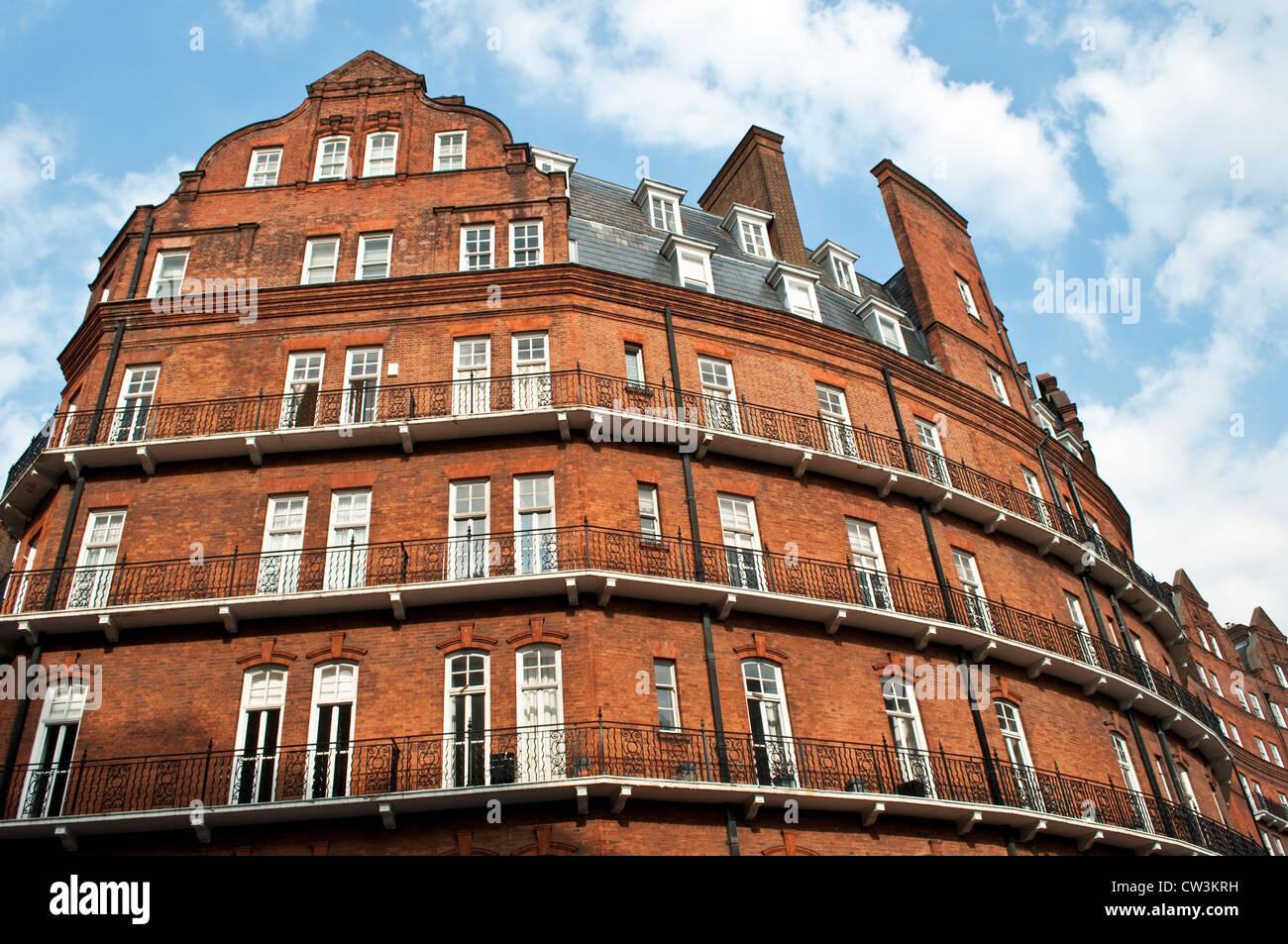 Apartments block, South Kensington, London, UK Stock Photo Alamy