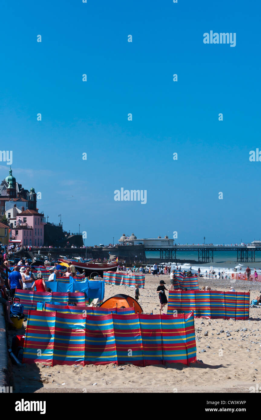 Summer beach family staycation hi-res stock photography and images - Alamy