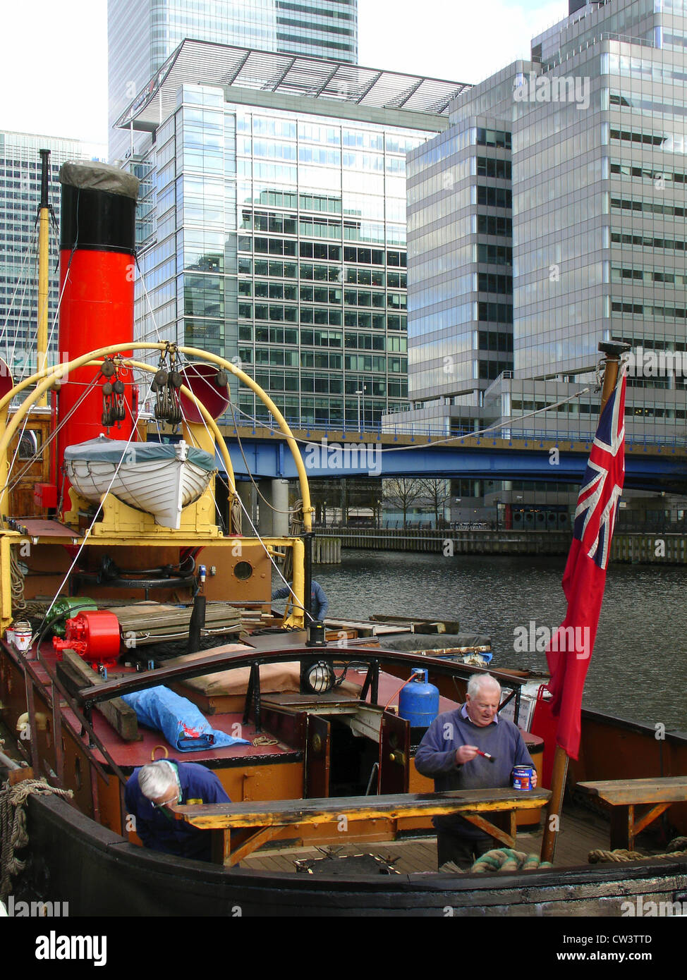 Docklands Canary Wharf, London. England UK Stock Photo - Alamy