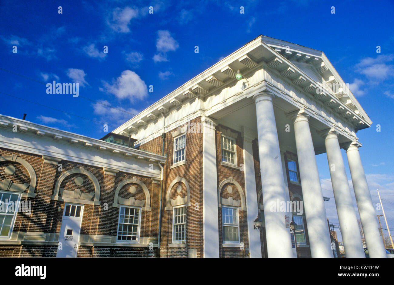 Historic District in the state's capital of Dover, Delaware Stock Photo