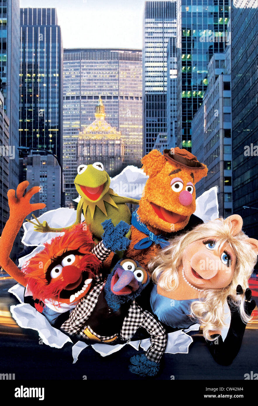 The Muppets Take Manhattan Stock Photo