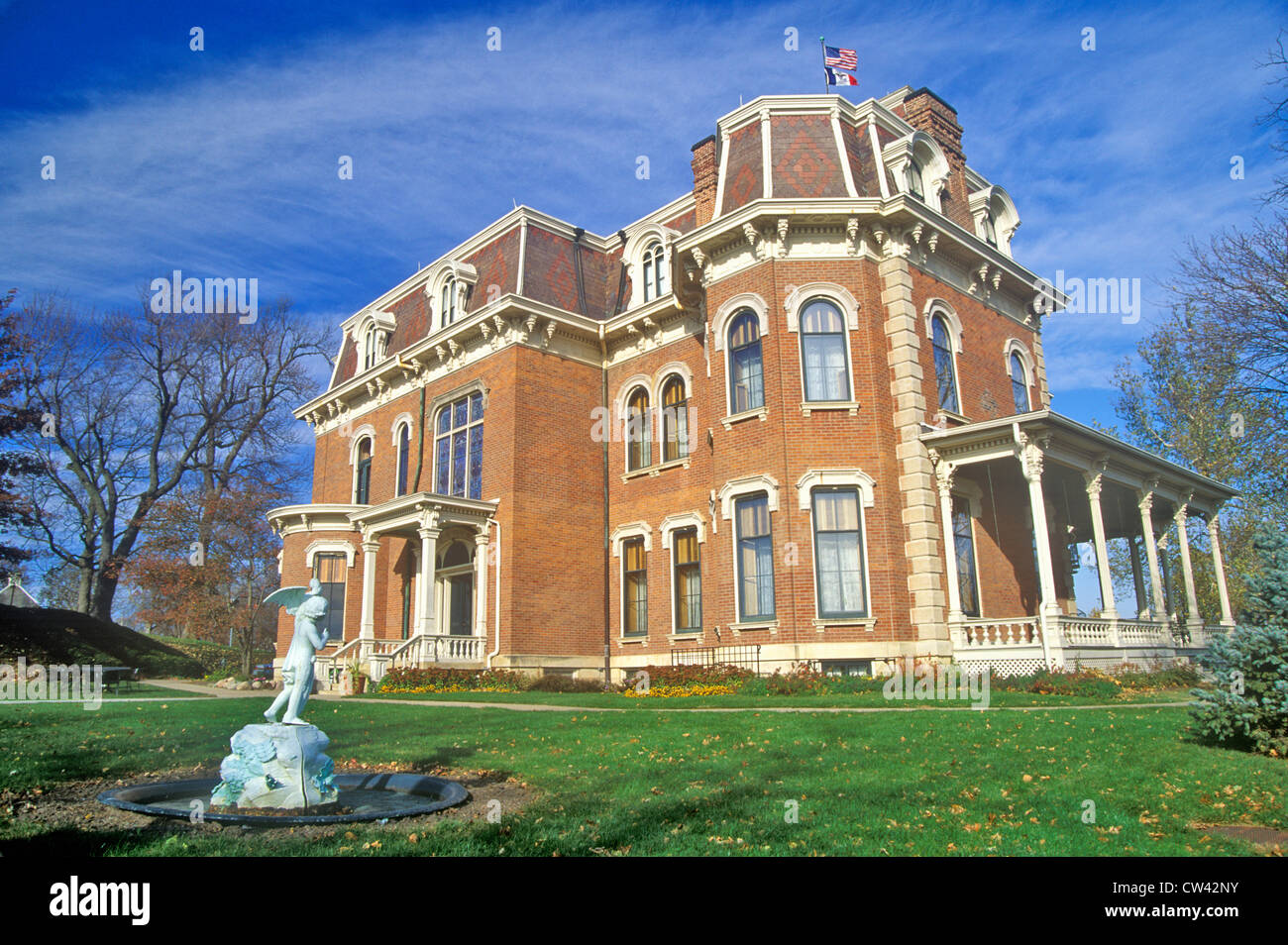 Governor's Mansion, Des Moines, Iowa Stock Photo Alamy
