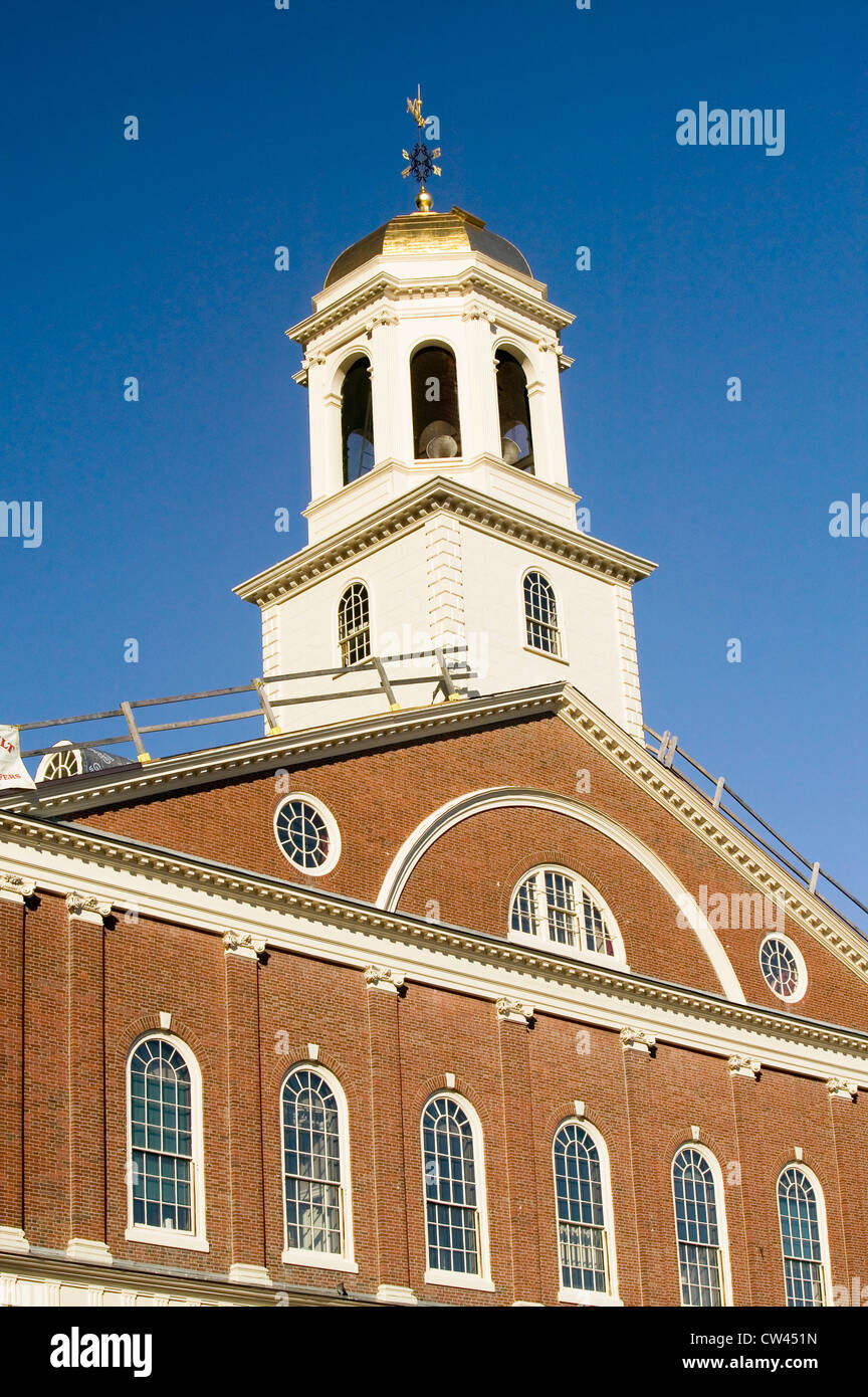 Historical Faneuil Hall from Revolutionary America in Boston