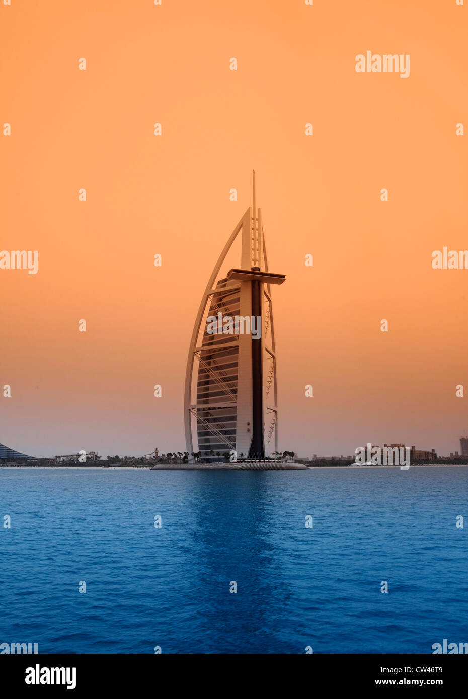 3477. Burj al Arab, Dubai, UAE. Stock Photo