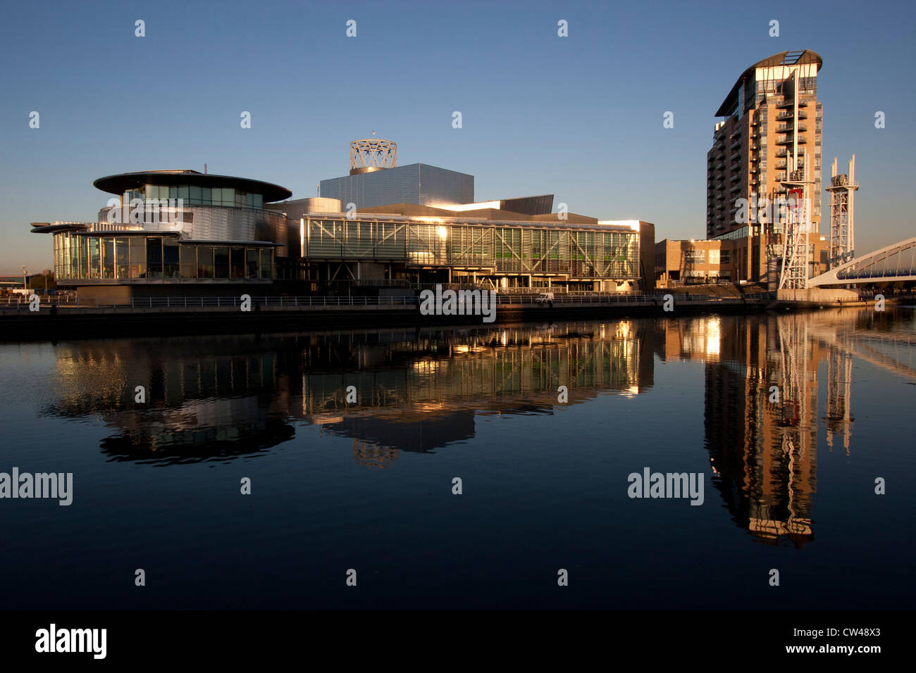 Lowry Gallery, Salford Quays Stock Photo