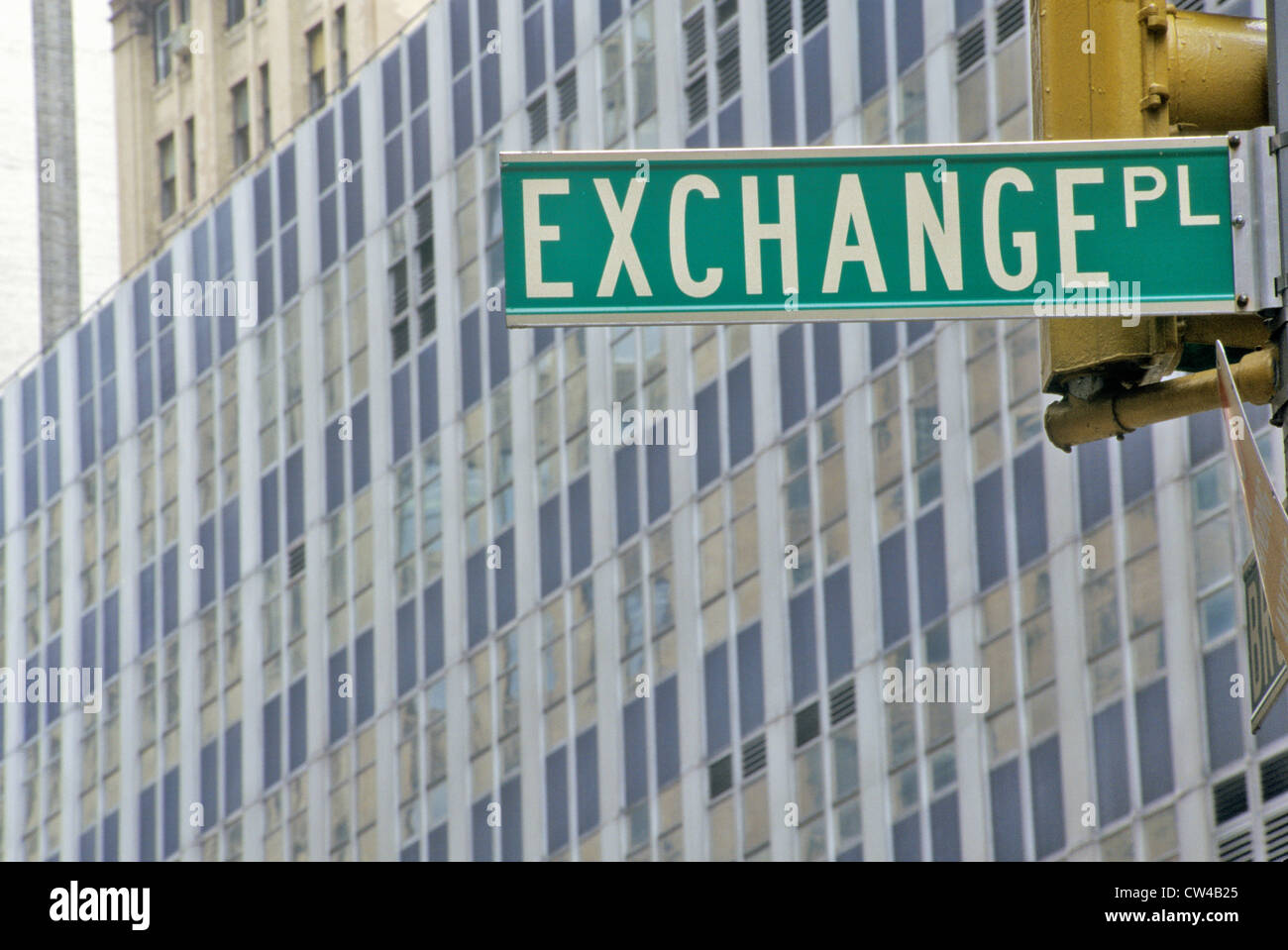 New York Stock Exchange street sign, Wall Street, New York City, NY ...