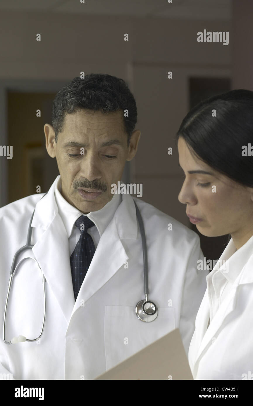 Back view nurse discussing on hi-res stock photography and images - Alamy