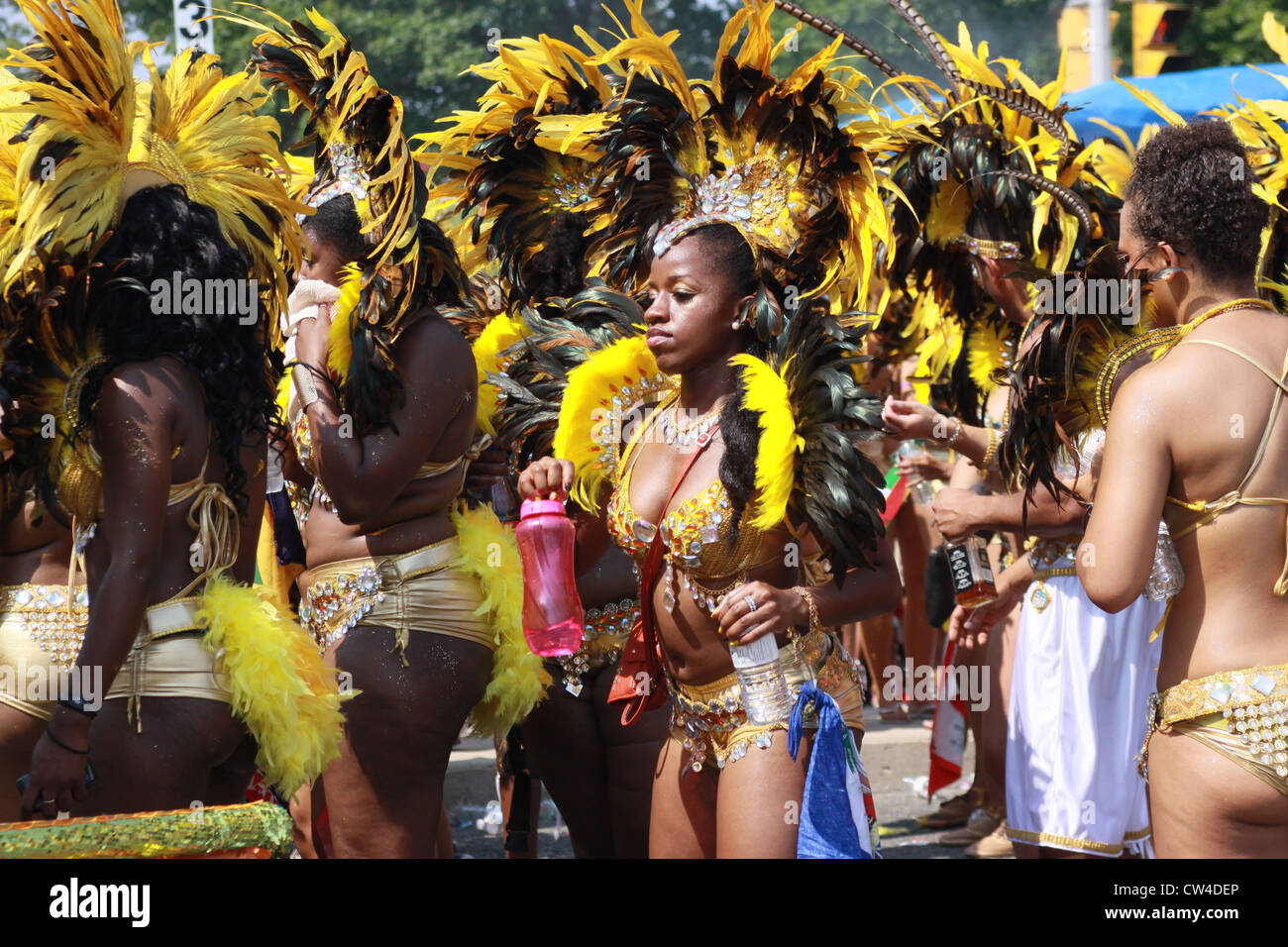 the Gran mas at the Scotiabank Caribbean Festival. Caribana, Caribbean Festival, Toronto, Jamaica, Trinidad, Barbados Stock Photo