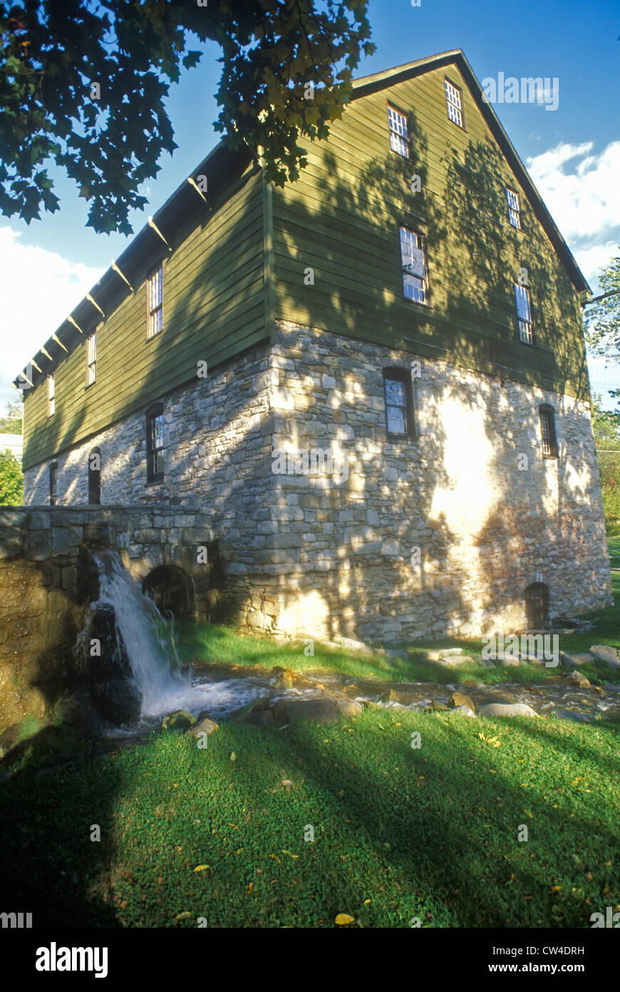 Burwell Grist Mill in Millwood, VA Stock Photo Alamy