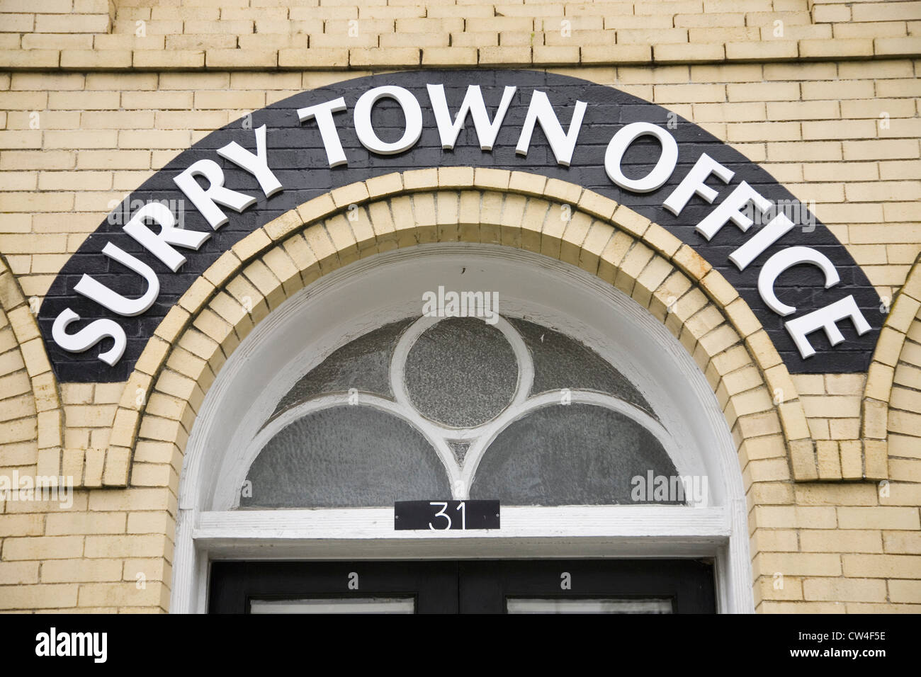 Surry Town Office building, Surry in Surry County, Virginia, founded in