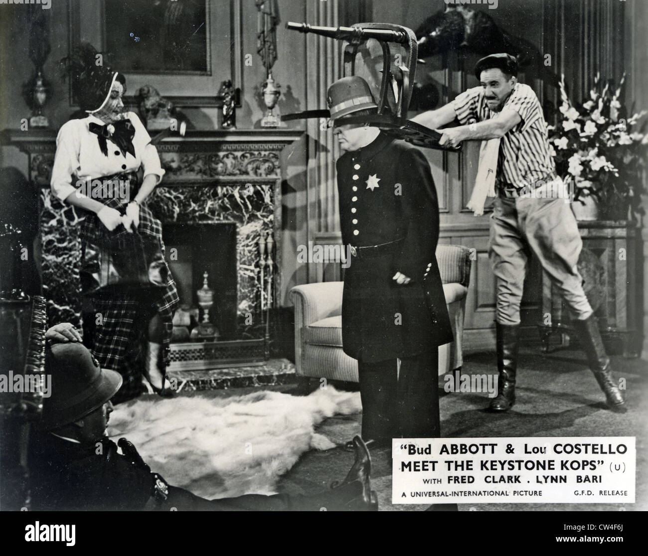 Bud Abbott And Lou Costello Meet The Keystone Cops 1955 Film With Bud