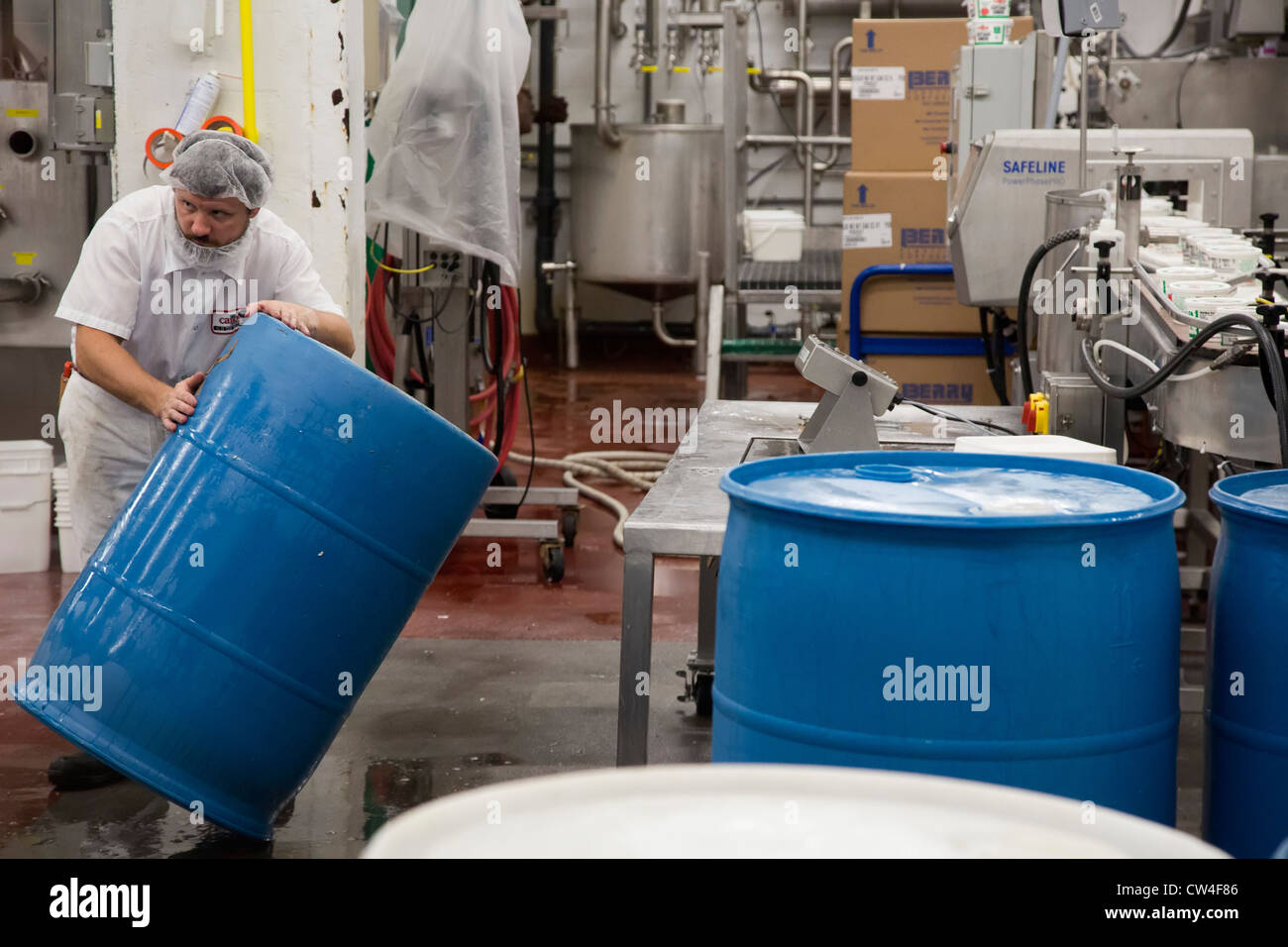 Cabot Creamery Cheese Factory Stock Photo Alamy