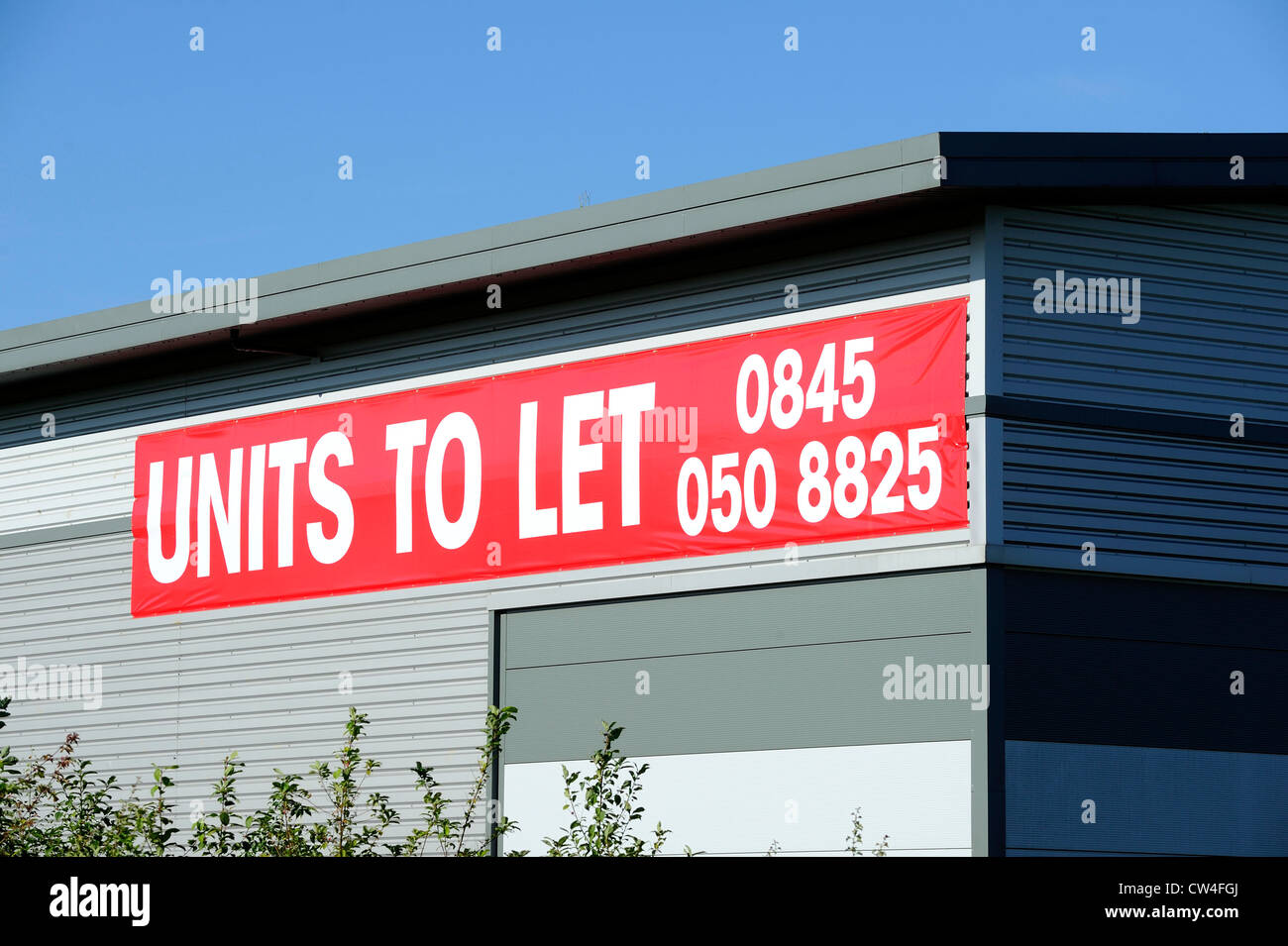 Commercial and industrial units for sale or let Stock Photo Alamy