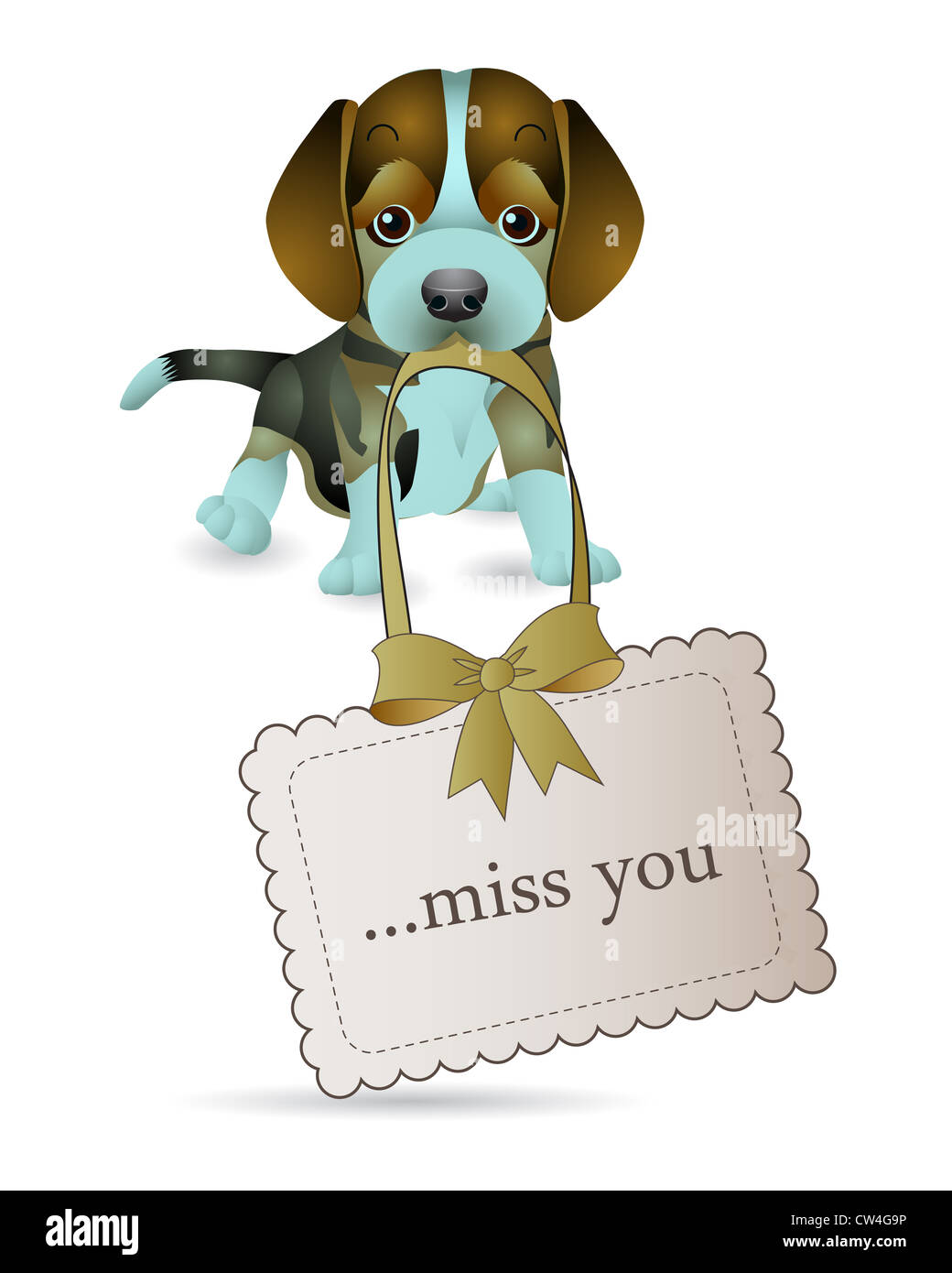 Missing you store dog