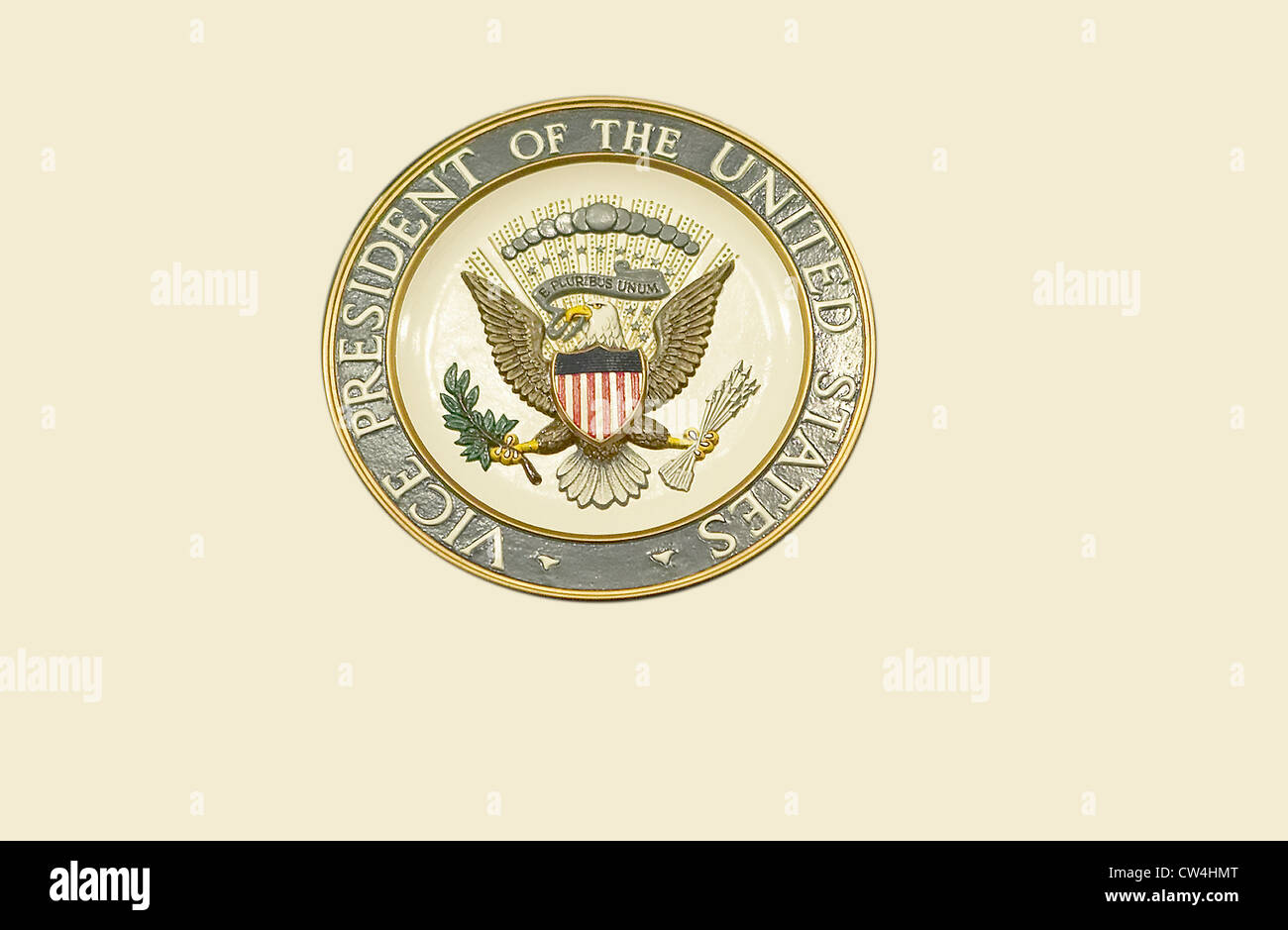 Seal of the Vice President of the United States Stock Photo