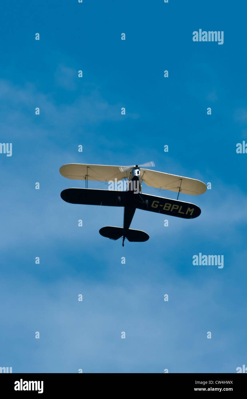 The Stampe Biplane Bi Plane Formation Display Team UK Stock Photo