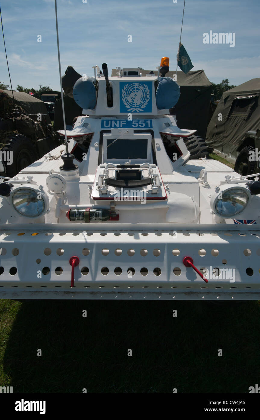 United Nations Ferret Armoured Scout Car Stock Photo Alamy