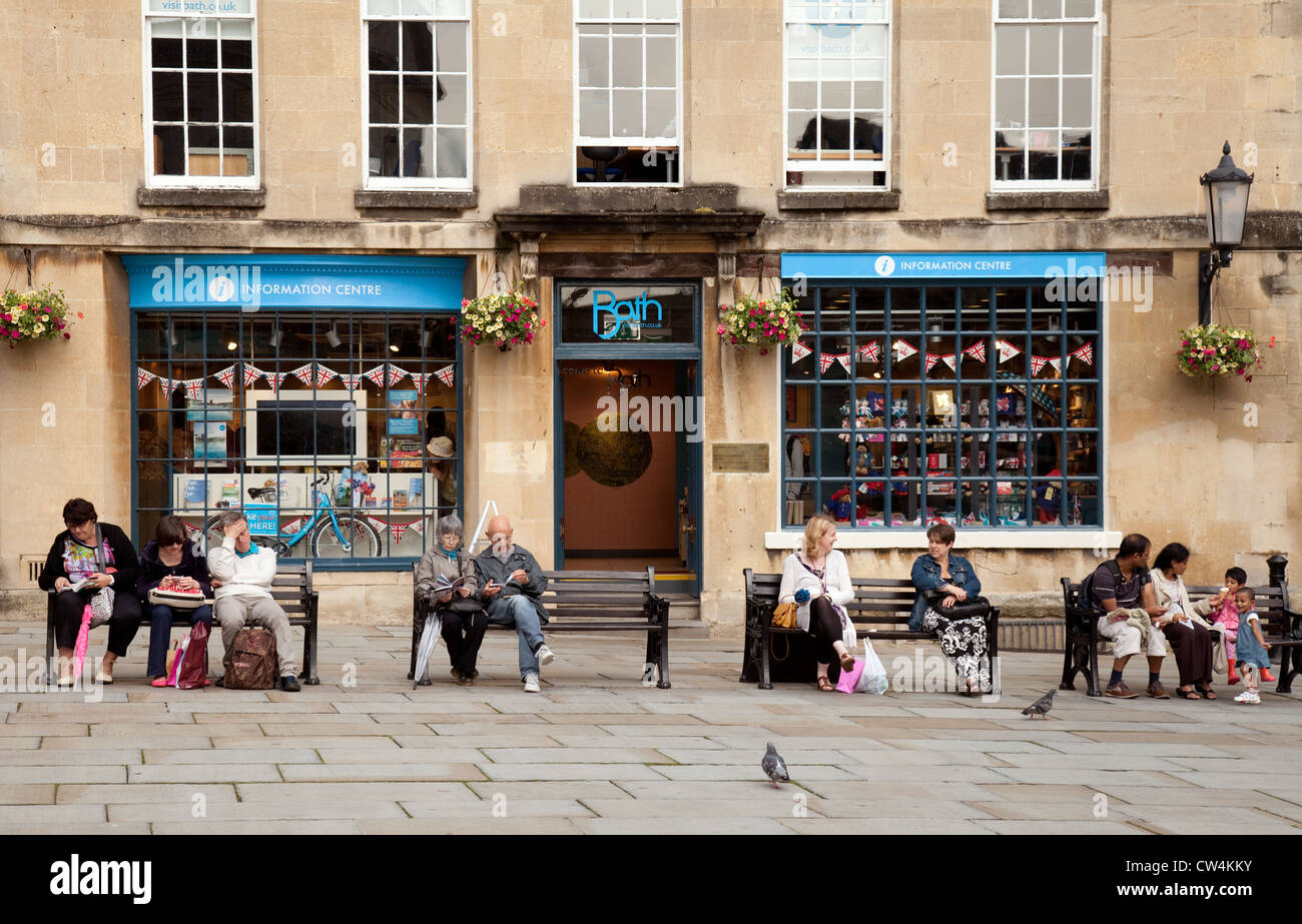 The Tourist Information Centre and shop, Bath Somerset UK Stock Photo