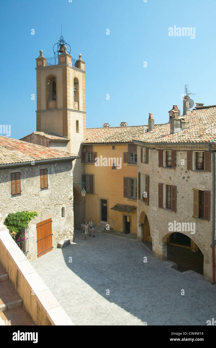 Town of Haut de Cagnes, France Stock Photo Alamy