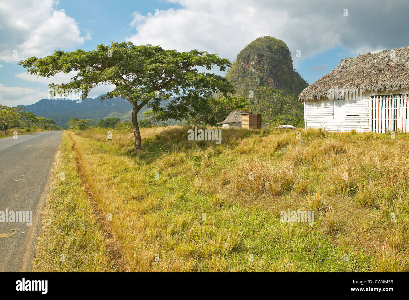 The Valle de Viñales, in central Cuba Stock Photo