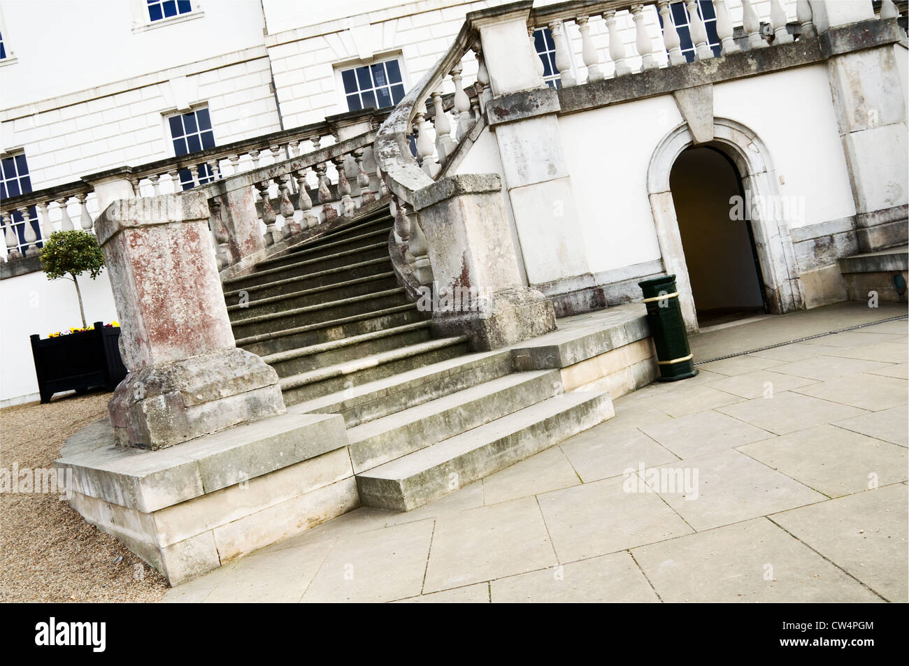 The Queen's House entrance, Greenwich, London Stock Photo