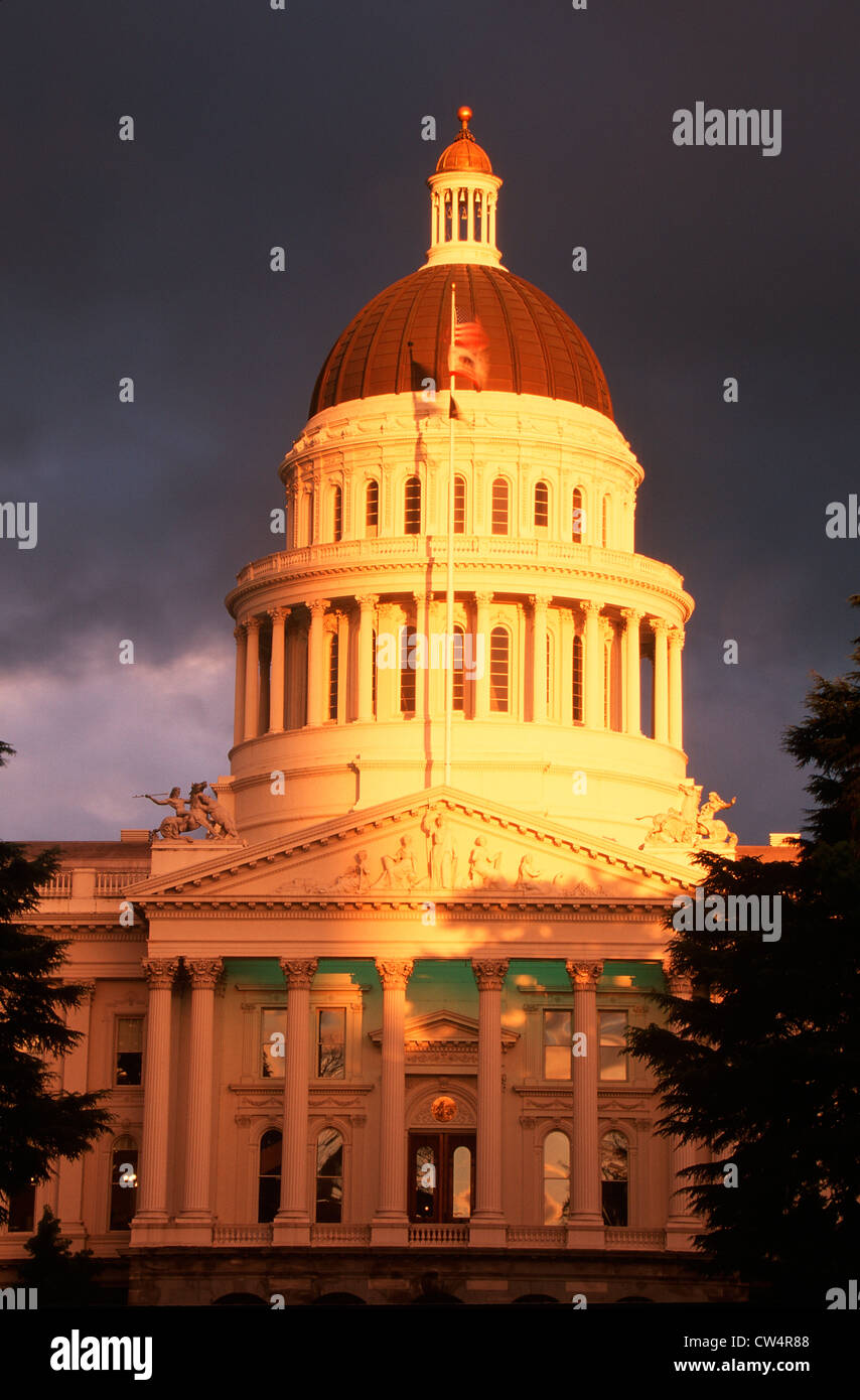 State Capitol of California, Sacramento Stock Photo