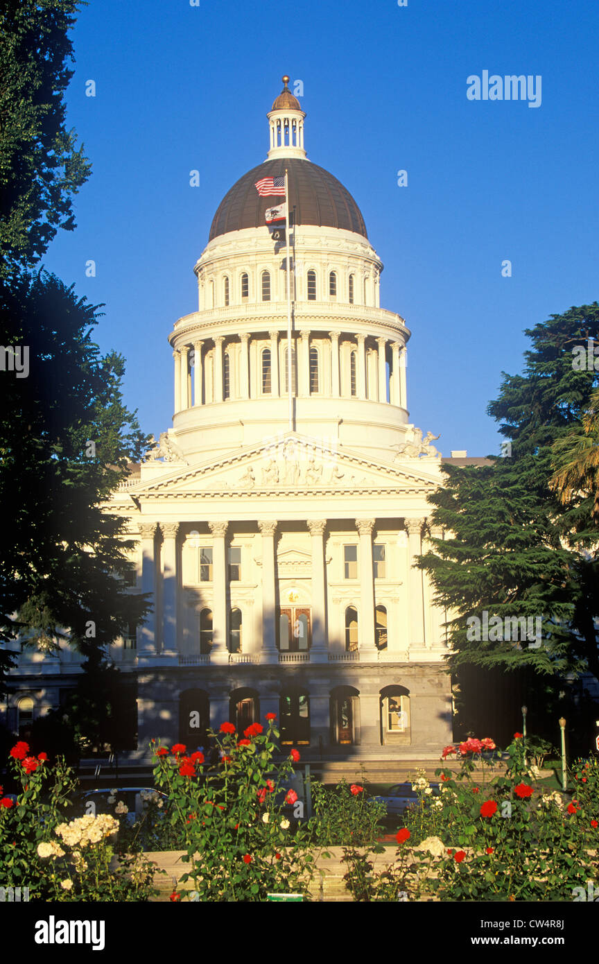 State Capitol of California, Sacramento Stock Photo