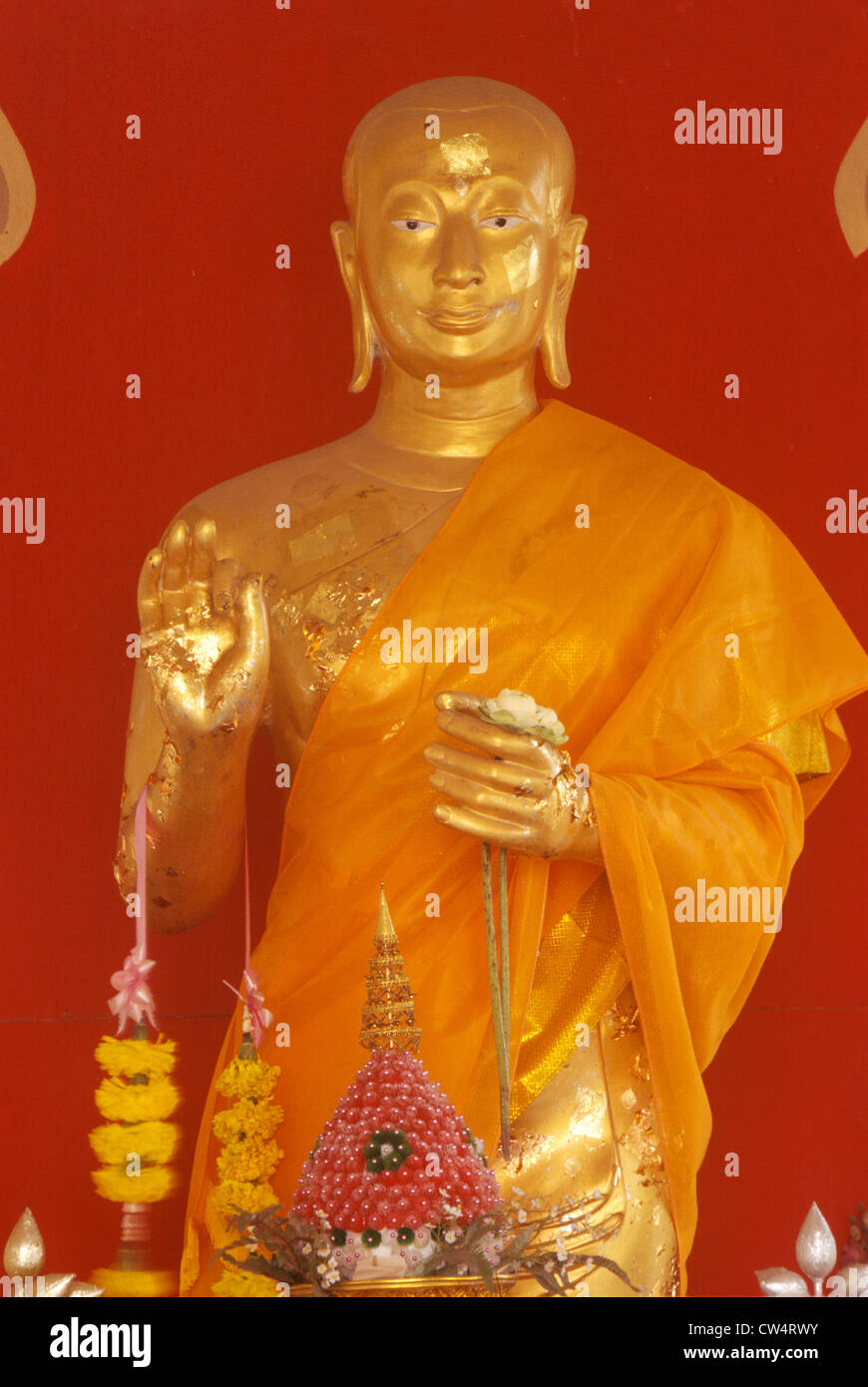 Buddhist Temple in Bangkok, Thailand Stock Photo - Alamy