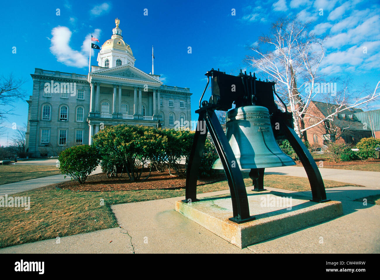 State Capitol of New Hampshire, Concord Stock Photo