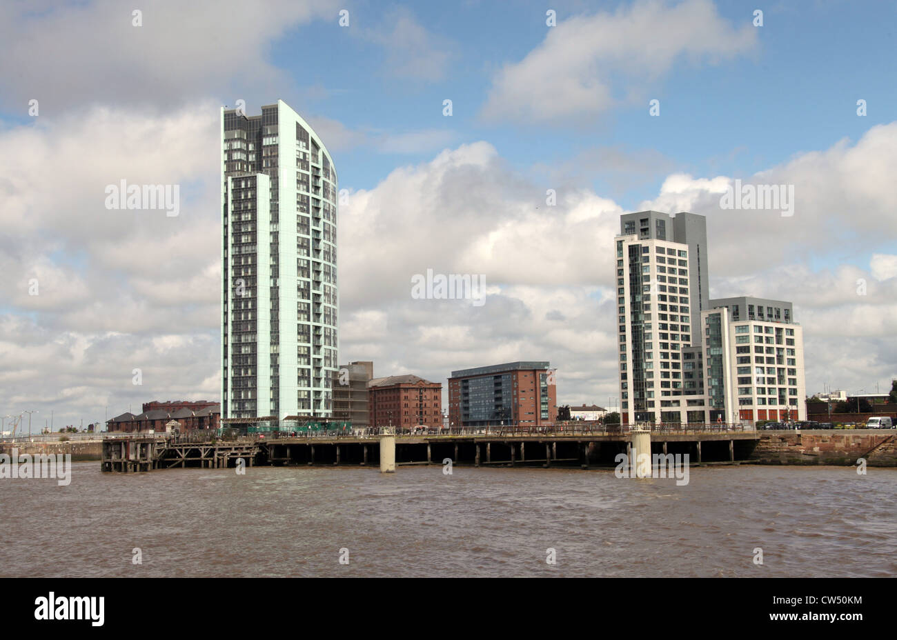 Princes Dock Redevelopment in Liverpool Stock Photo Alamy