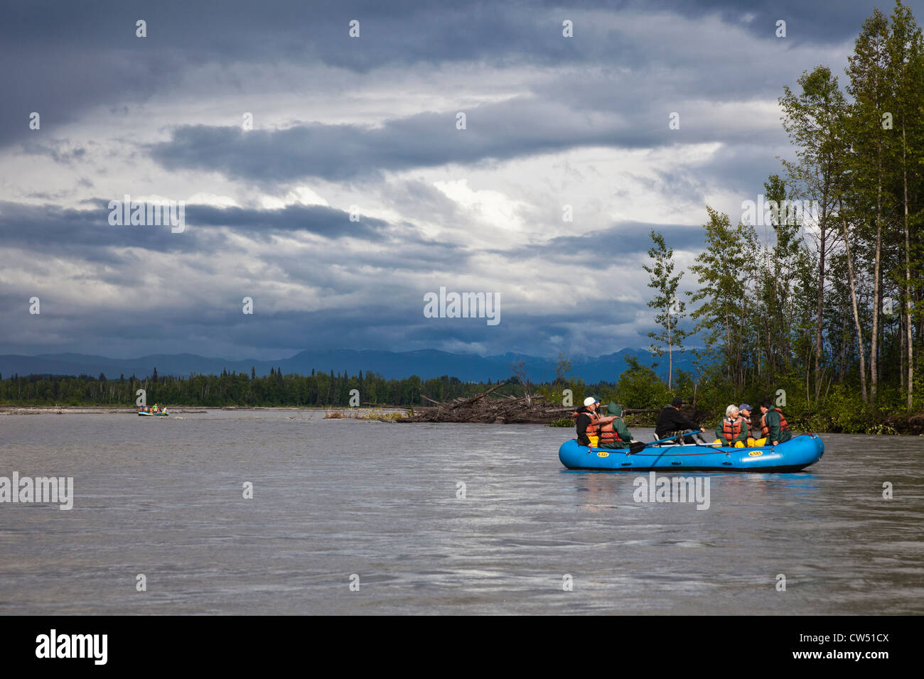 Talkeetna river rafting hires stock photography and images Alamy