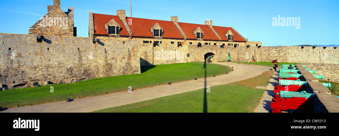 Fort Ticonderoga, Lake Champlain, New York State Stock Photo Alamy