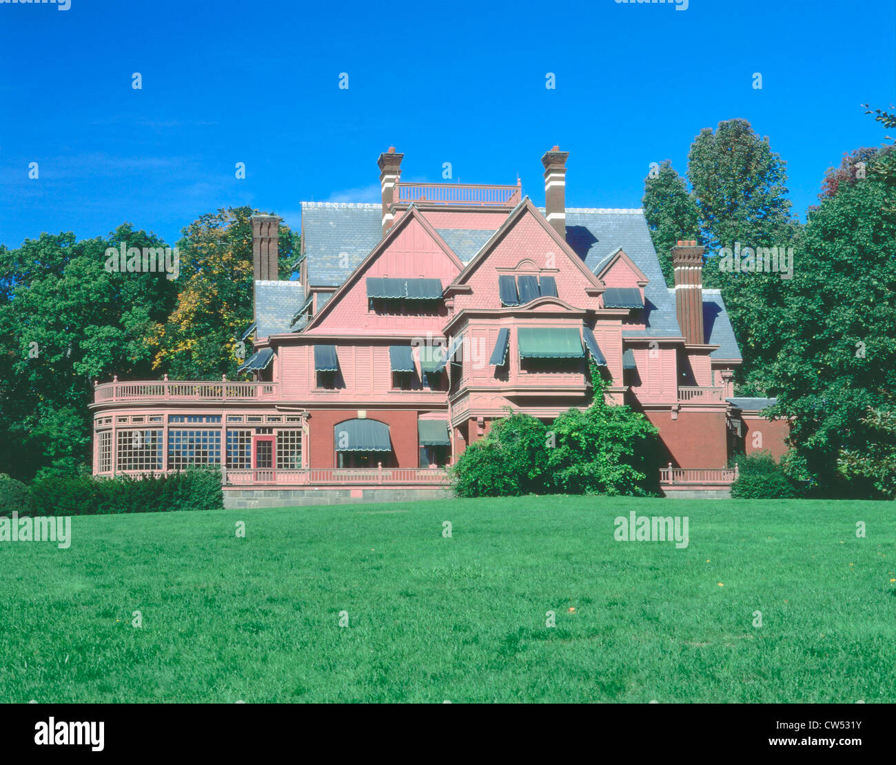 Home of Thomas A. Edison, West Orange, New Jersey Stock Photo