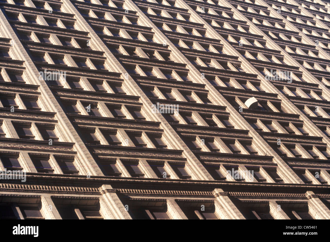 Sunset in windows of office building Stock Photo - Alamy