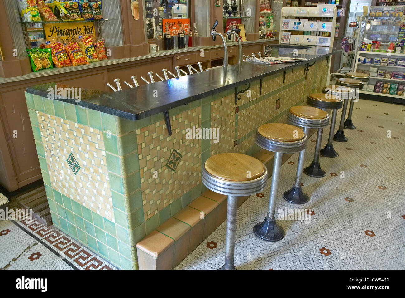 Old Fashioned Ice Cream Shops - America Soda Fountains