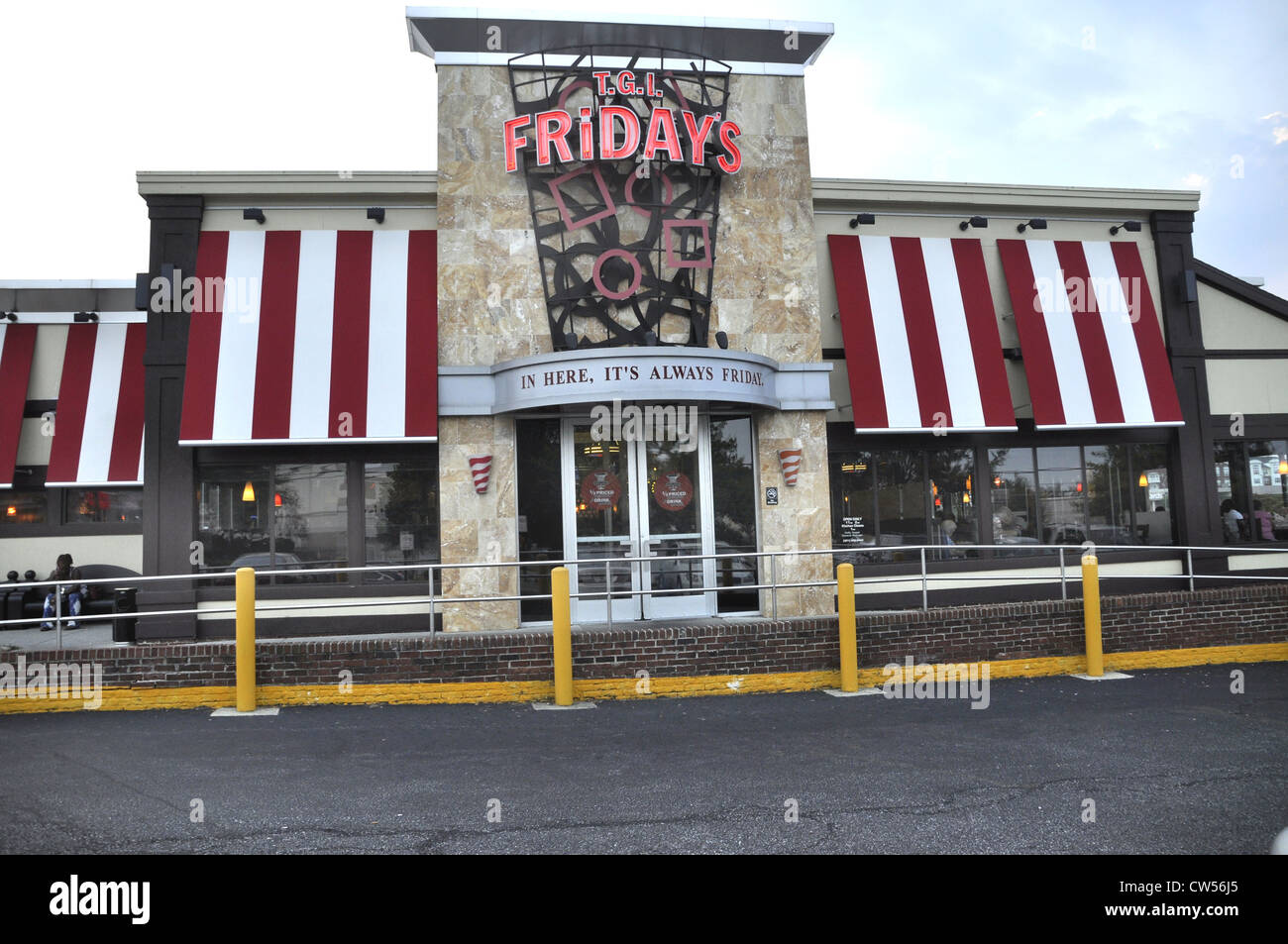 Fridays Restaurant  in Laurel,Md Stock Photo