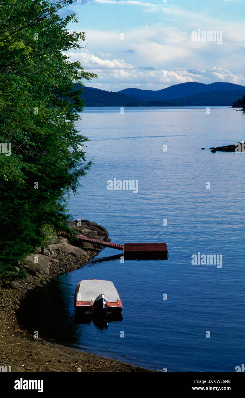 Indian Lake New York USA Stock Photo Alamy