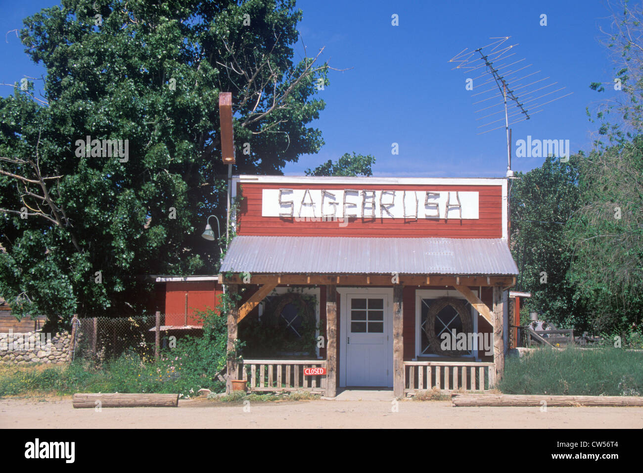Sagebrush cafe near taft hires stock photography and images Alamy